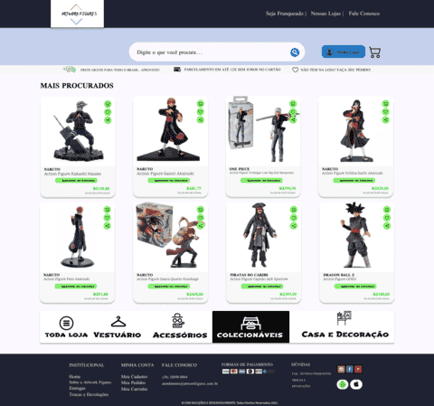 E-commerce Artwork Figures